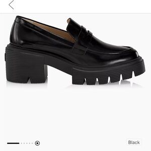 Stuart Weitzman SoHo Loafer Black Size 8.5